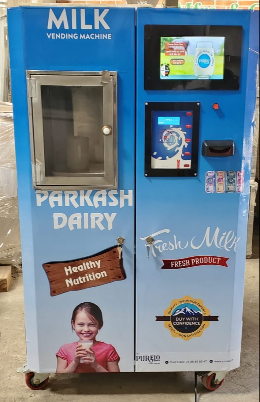 The Fully Automatic 300-Liter Milk Vending Machine, DKFON